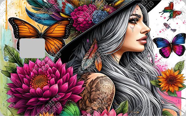 Bank  Card Sticker-BC-289